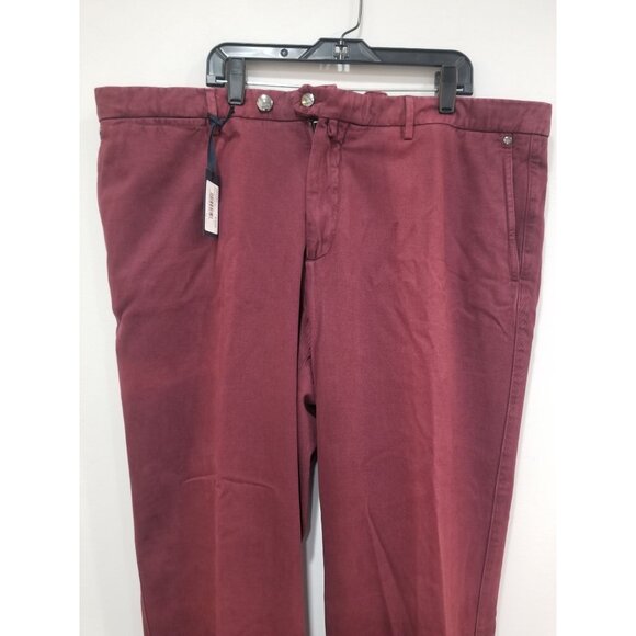 Cesare Attolini Maroon Jeans Size 38. New With Tags. - Picture 4 of 7